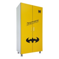 Pachet Dormitor Complet Copii Bat Man Mare - 2-14 ani